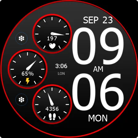 Key WF45 Digital Watch Face screenshot 26