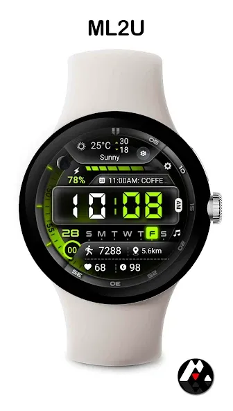 ML2U 221 Watch Face screenshot 1