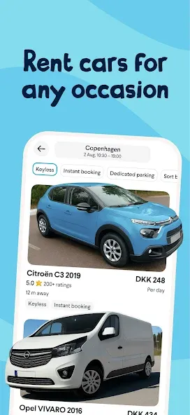 GoMore | Car rental & leasing screenshot 1