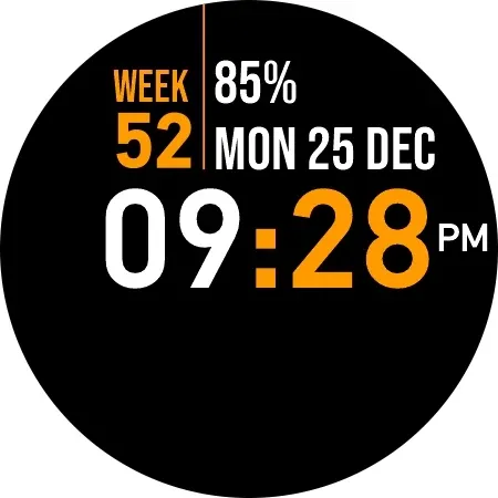 Week Watch Face screenshot 39