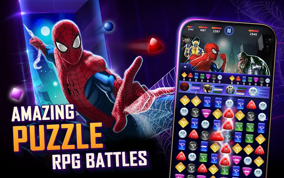 MARVEL Puzzle Quest: Match RPG screenshot 8