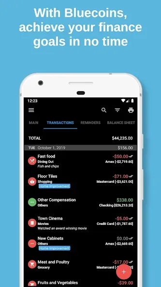 Bluecoins Finance & Budget screenshot 2