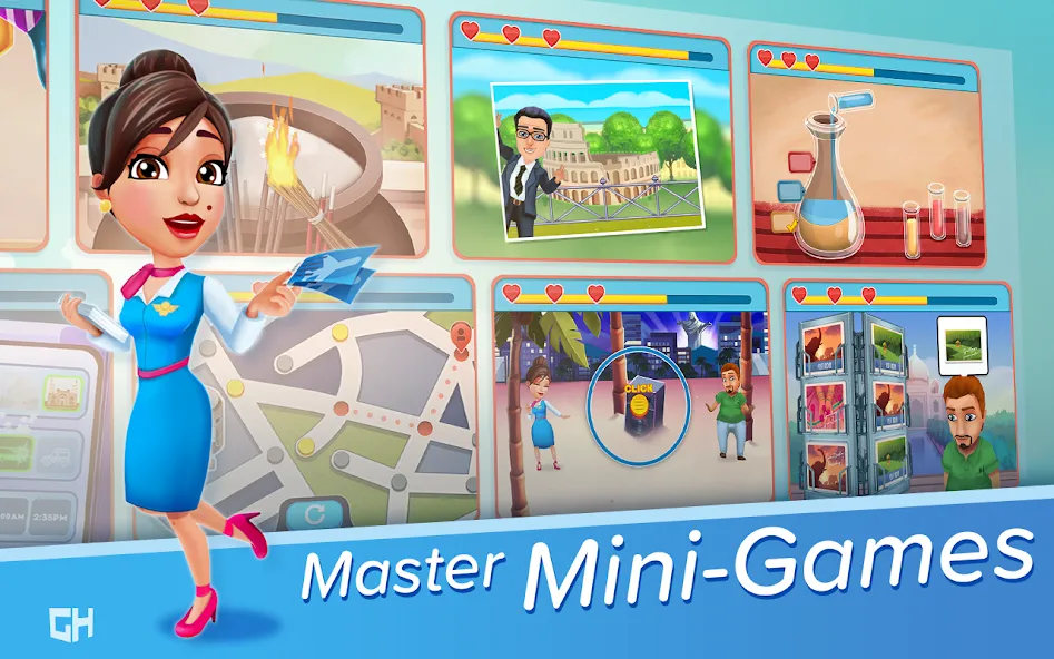 Amber's Airline - 7 Wonders screenshot 9
