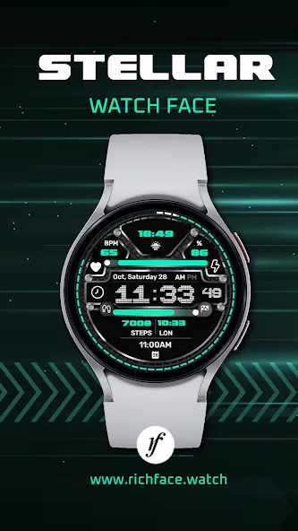 Stellar Watch Face screenshot 1