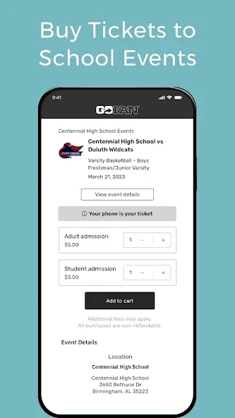 GoFan: Buy Tickets to Events screenshot 3