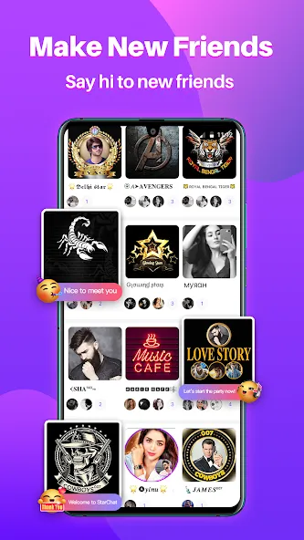 StarChat-Group Voice Chat Room screenshot 2