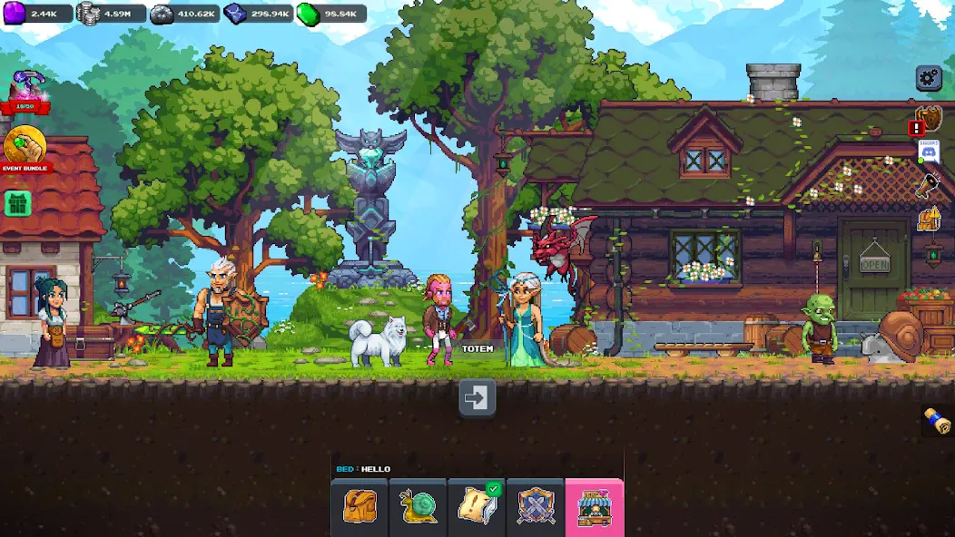 Miners Settlement: Idle RPG screenshot 32