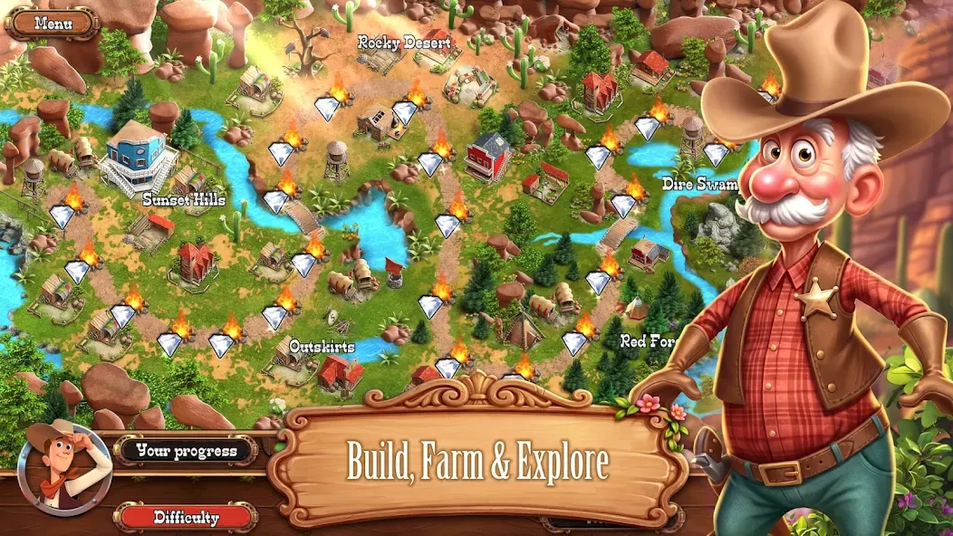Country Tales: Wild West screenshot 4