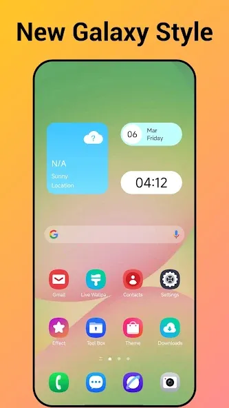 A Launcher : Galaxy A Launcher screenshot 1