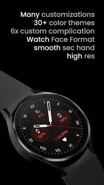 Analog PRO: Watch face screenshot 2