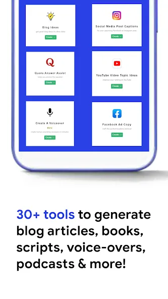 Writecream - AI Content Writer screenshot 3