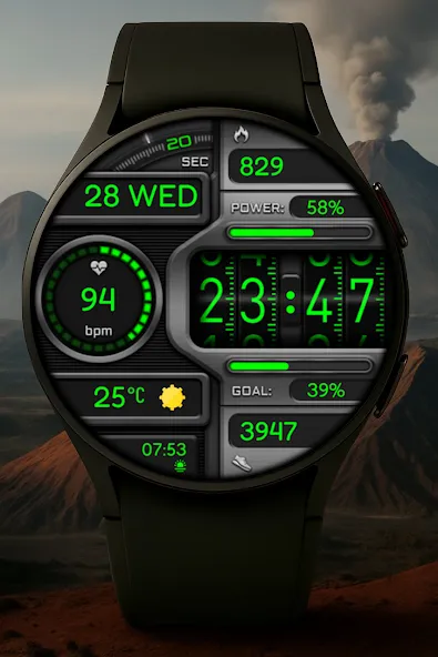 Power Rush Wath Face screenshot 7
