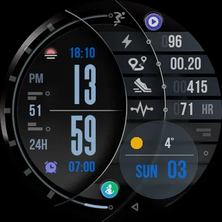KF178 WATCH FACE screenshot 10