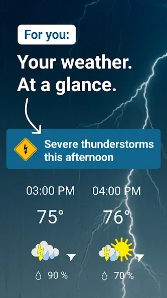 Weather & Radar Forecast screenshot 1