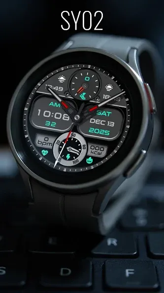 SY02 Watch Face For Wear OS screenshot 4