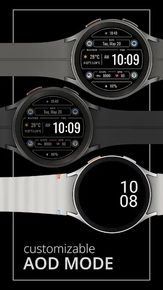 DADAM106: Weather Watch Face screenshot 4