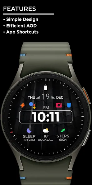 Night ver 58 - watch face screenshot 2