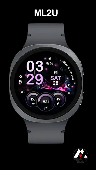 ML2U 115 Watch Face screenshot 1