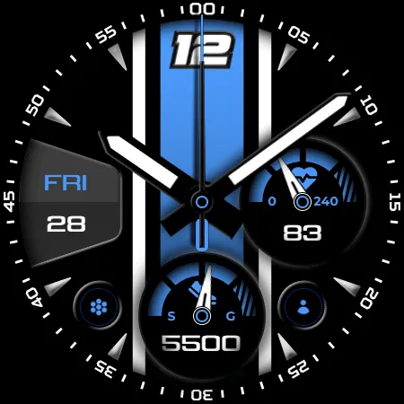 Stripes - YELE | watch face screenshot 15