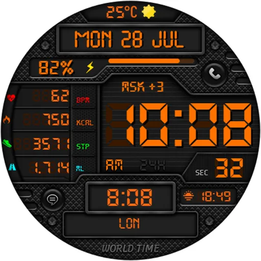 DIGI LONT CTS39 Watch face screenshot 15