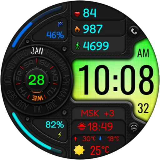 DIGI LITRACON CTS79 Watch face screenshot 19