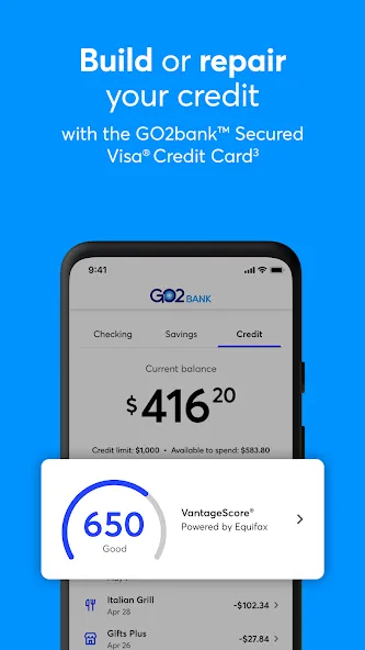 GO2bank: Mobile banking screenshot 4