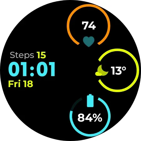 CC Clean 16 Watch Face screenshot 10