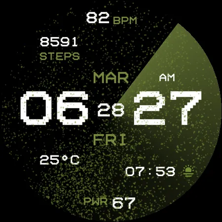Night Force Watch Face screenshot 9