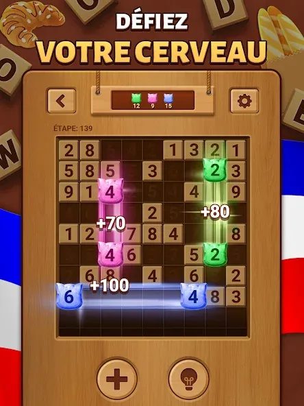 Woodber - Jeu de Nombres screenshot 9