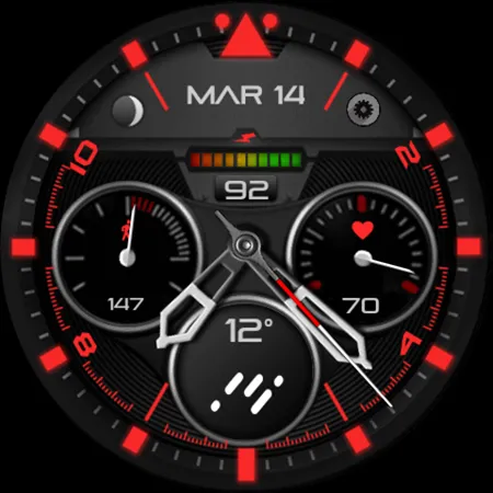Pars Lena Analog Watch Face screenshot 31