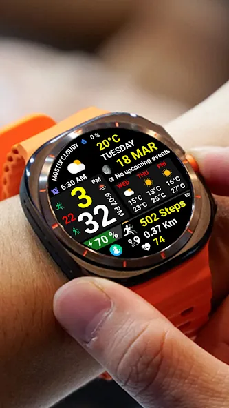 Digital Weather D Sport NTV580 screenshot 5