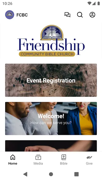 FriendshipCBC screenshot 1