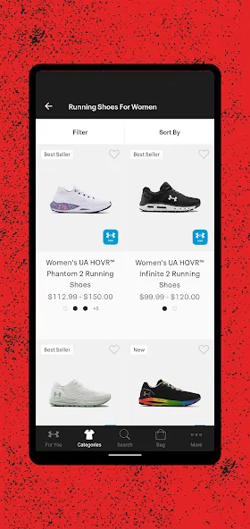 Under Armour screenshot 4