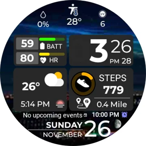 Dark Tiles Infomative NTV569 screenshot 26