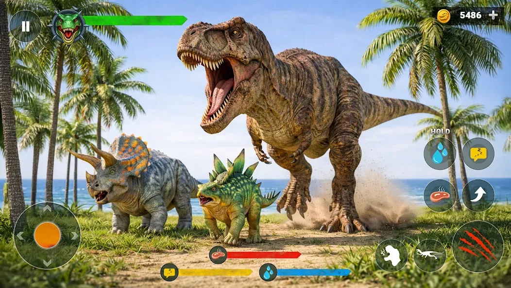 Jurassic Clash Dino Sim Primal screenshot 5