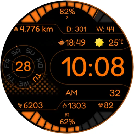 DIGI KLATRON CTS62 Watch face screenshot 17