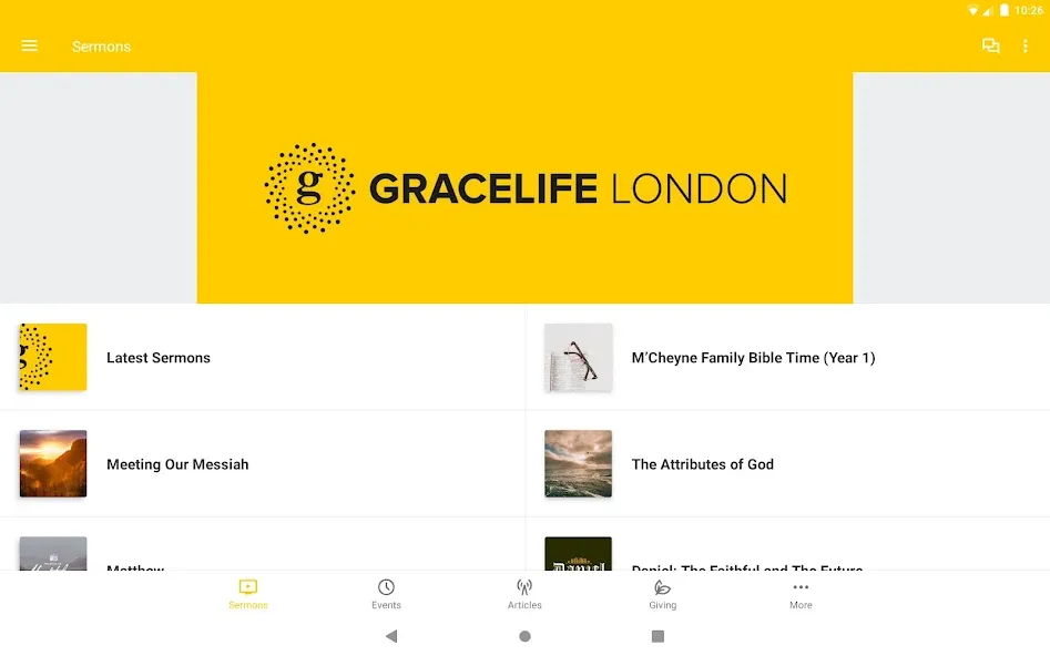 GraceLife London Church App screenshot 7
