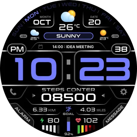 SamWatch Digital Neon 2 screenshot 37