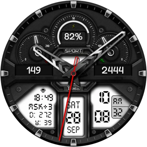Hybrid NIKANA WS39 Watch face screenshot 16