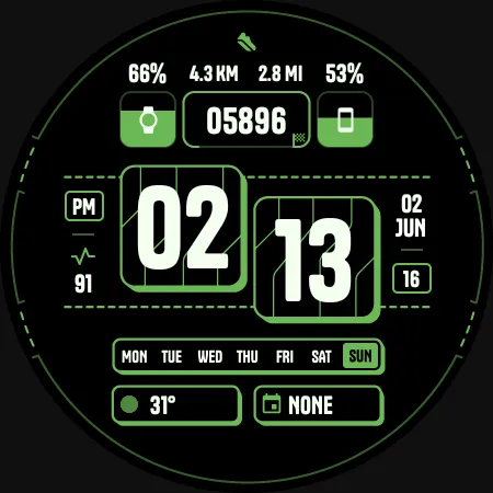TKS 05 Borderline Watch Face screenshot 10