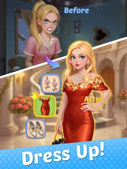 Merge Beauty : Love & Makeover screenshot 15