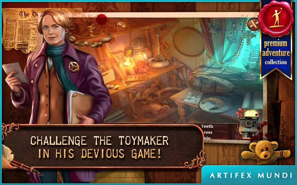 Deadly Puzzles: Toymaker screenshot 1