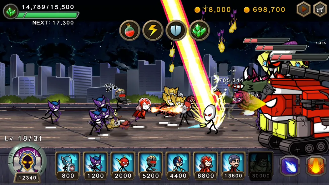 HERO WARS SuperStickmanDefense screenshot 3