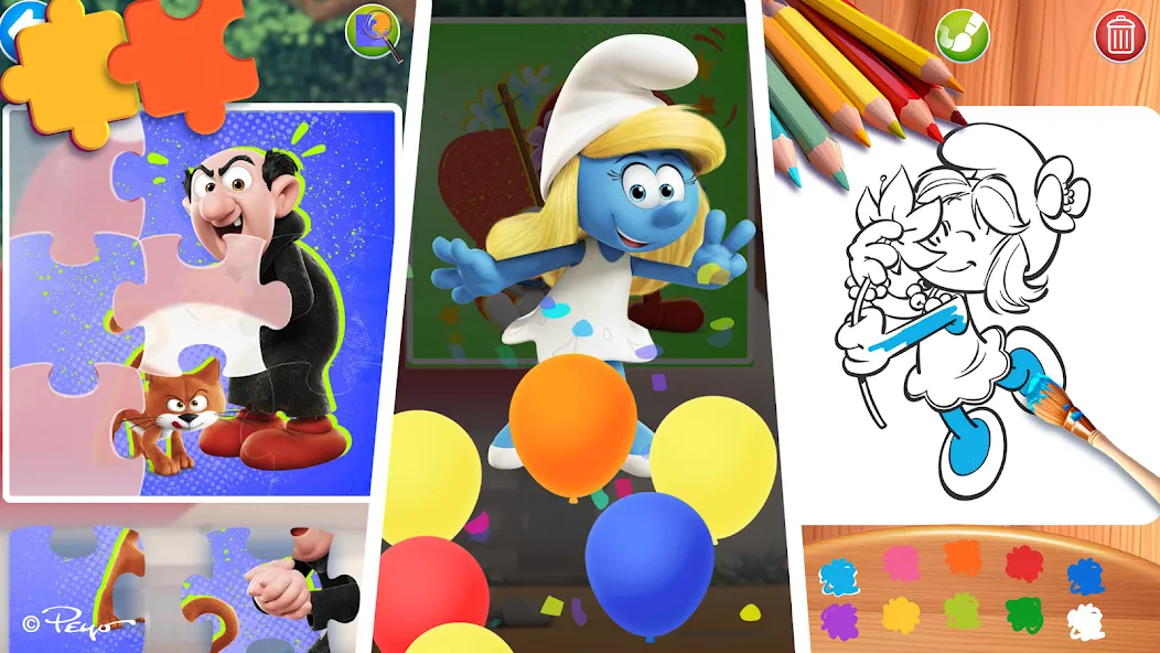 The Smurfs - Educational Games screenshot 7