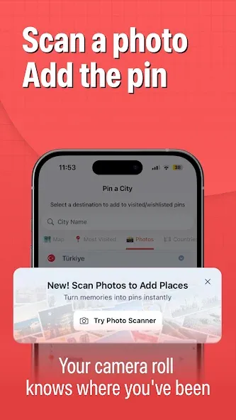 Pin Traveler: Travel Tracker screenshot 4