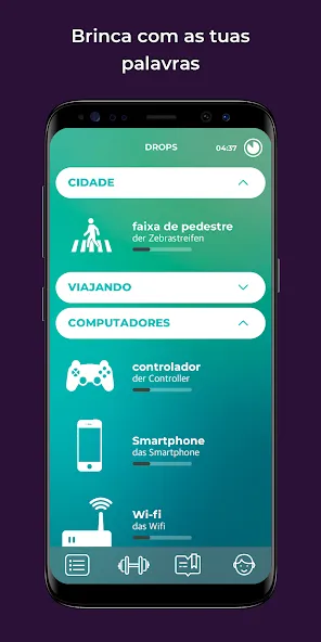 Drops Aprenda Português Brasil screenshot 2