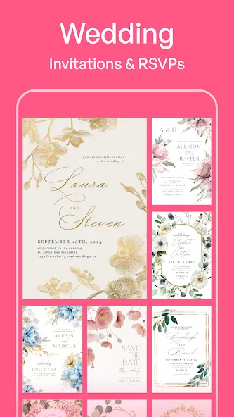 Invitation Maker: Cards & RSVP screenshot 3