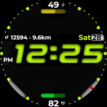 Watch Face CUE157 screenshot 13