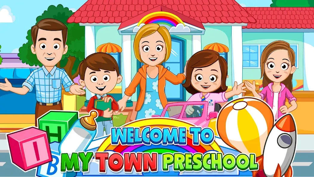 My Town : Preschool screenshot 1