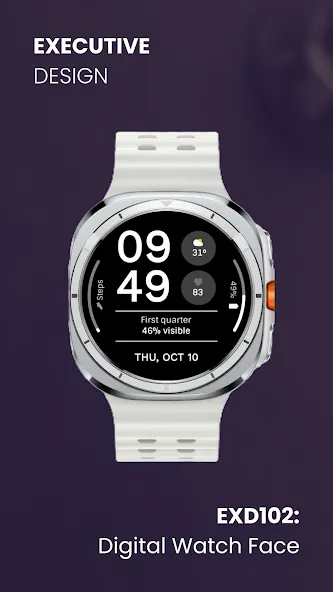 EXD102: Digital Watch Face screenshot 3